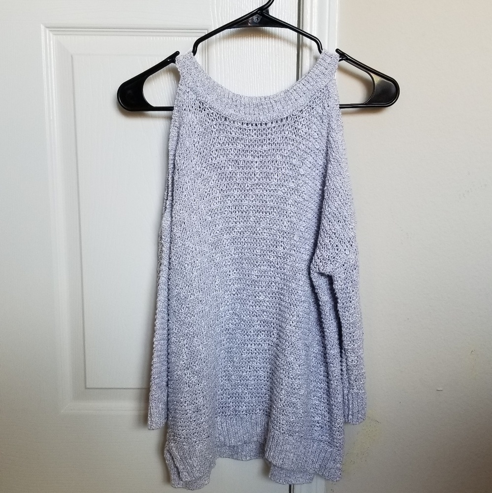 Express Cold Shoulder Sweater